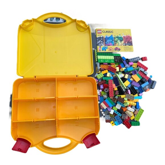 Lego Classic Carrying Case with 73 Lego Pcs. - Picture 4 of 7